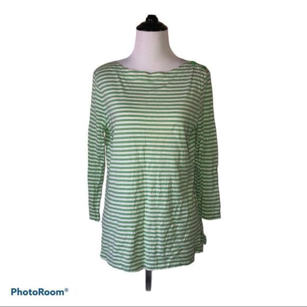 Tory Burch women’s medium striped long sleeved top